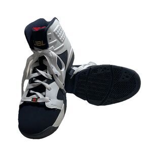 Fubu WM36121868 Mens Zone High-Top Black/White Lace Up Size 12 Basketball Shoes